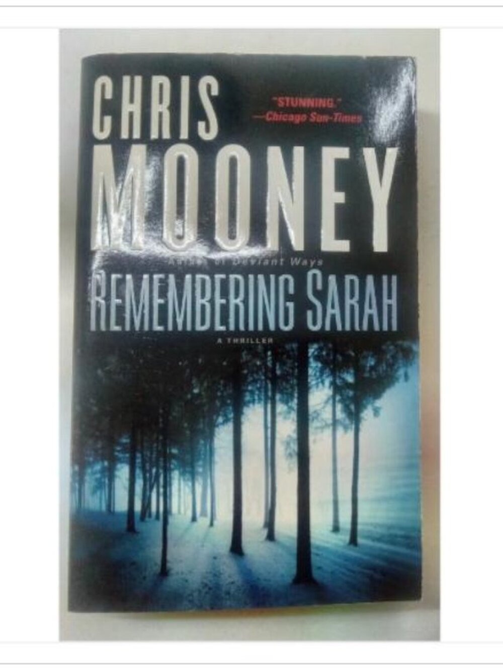 Remembering Sarah A Thriller Novel Pocket Star Books 2005 PB